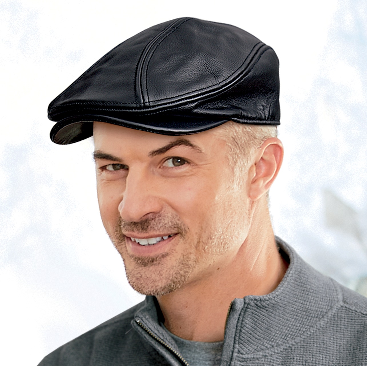Mens leather driving hats Clearance