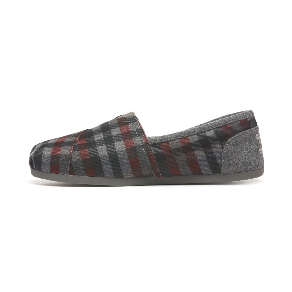bobs plaid shoes