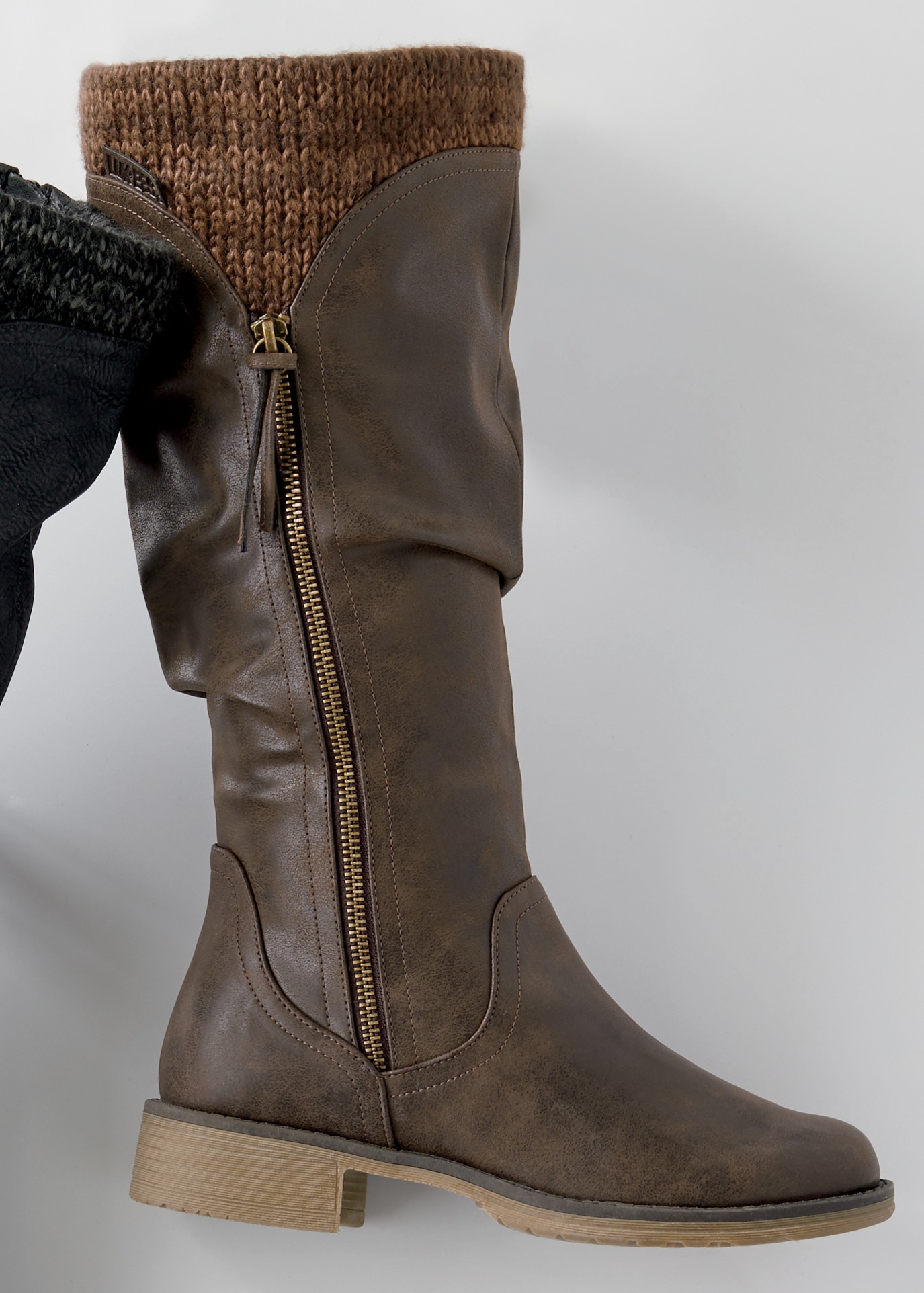 muk luks brown bianca boot