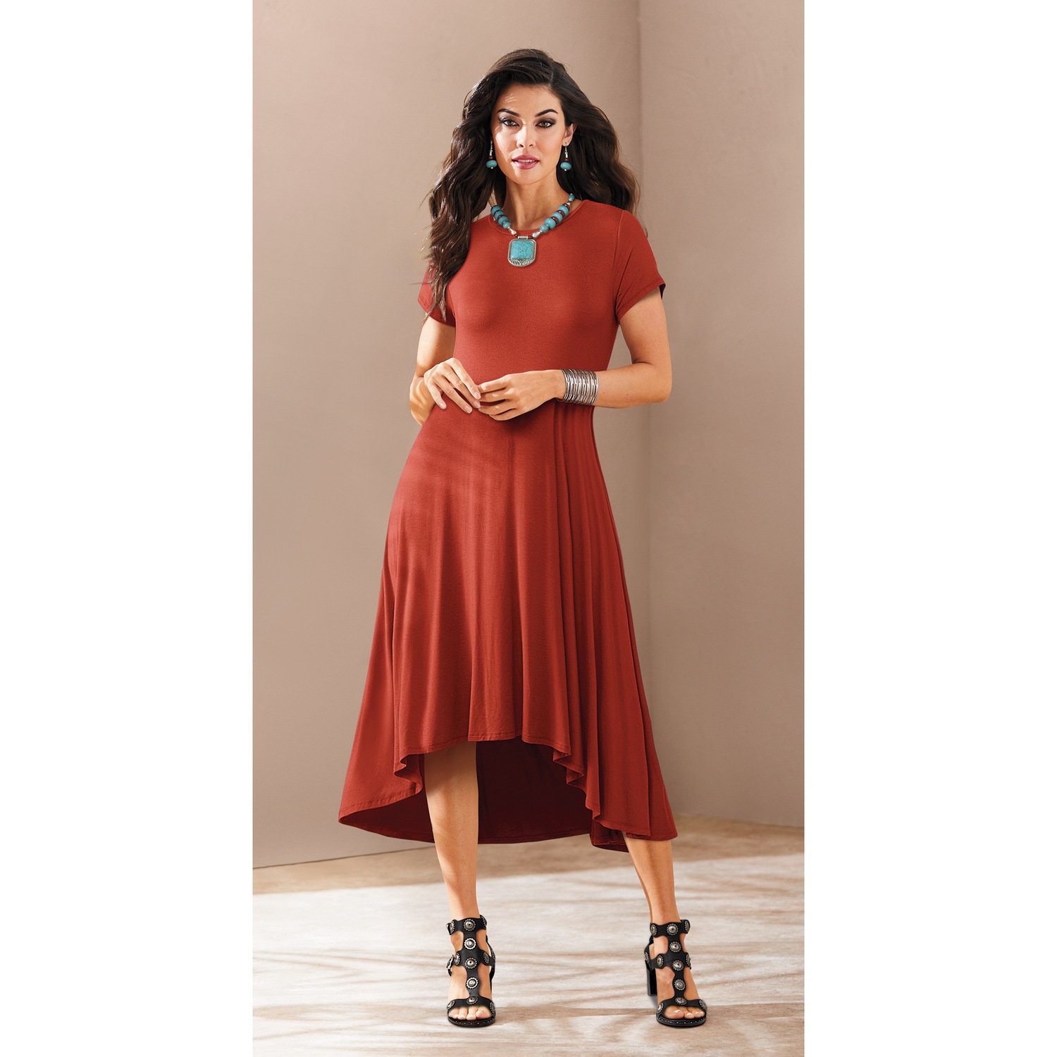 Gigi HighLow Swing Dress Monroe & Main
