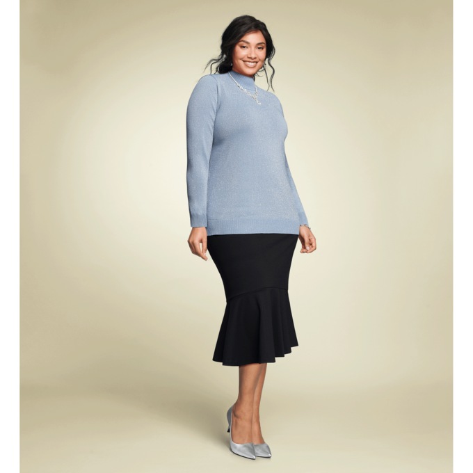 Becca Mock-Neck Sweater, , large