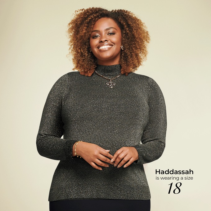 Becca Mock-Neck Sweater, , large