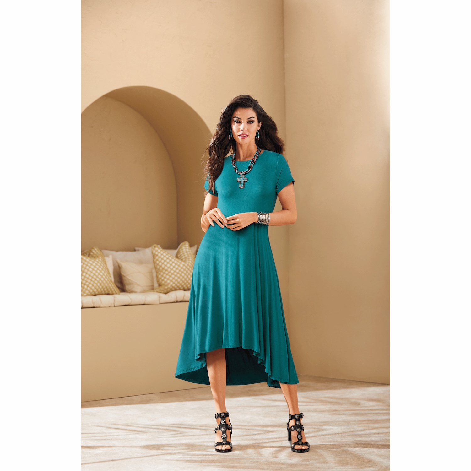 Gigi HighLow Swing Dress Monroe & Main