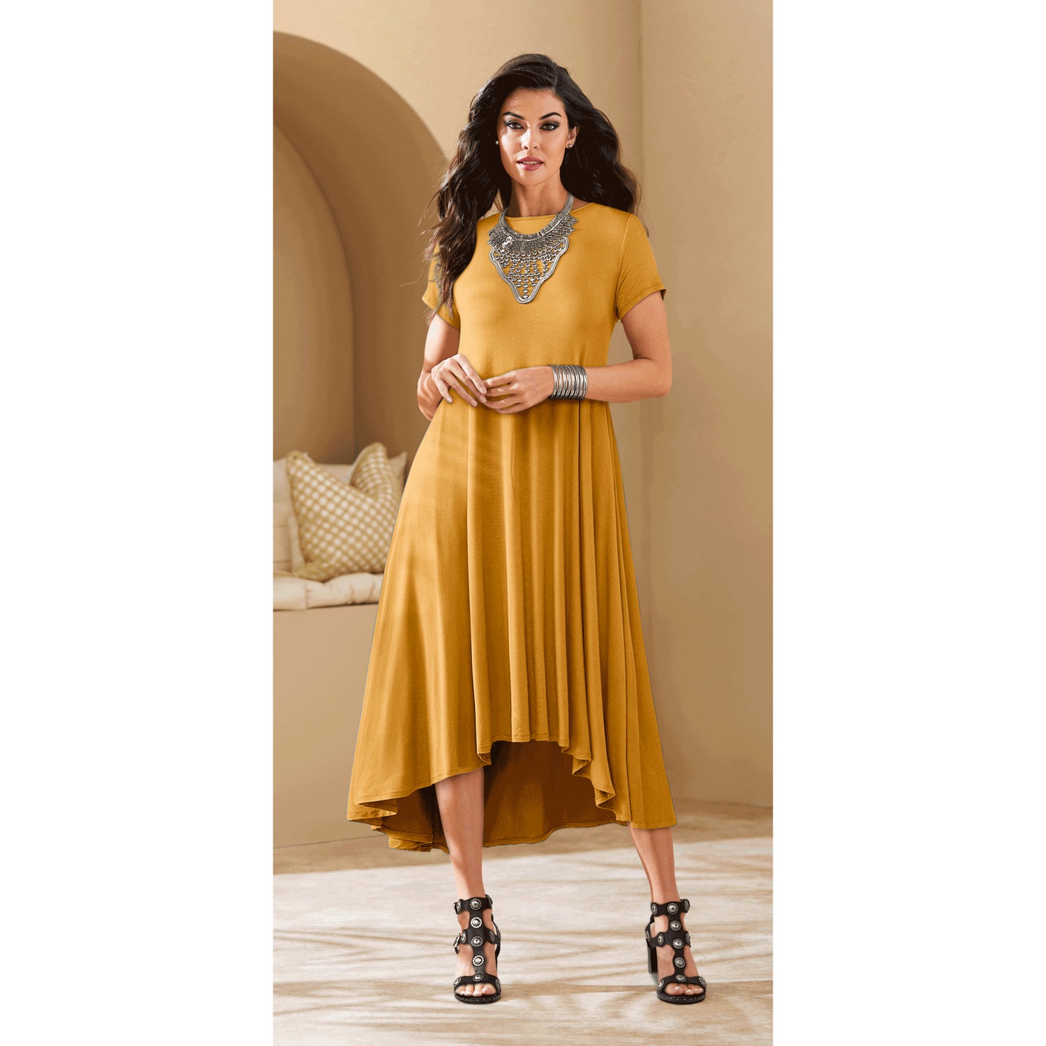 Gigi HighLow Swing Dress Monroe & Main