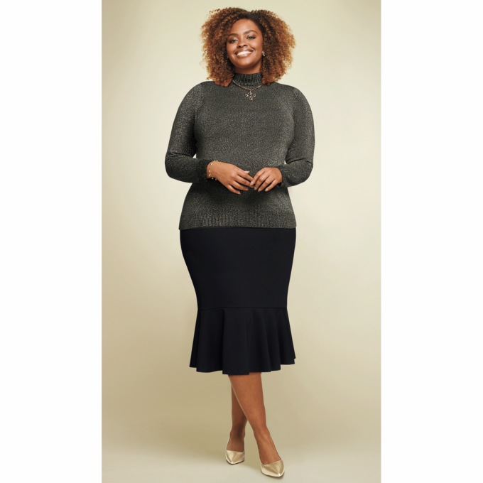 Becca Mock-Neck Sweater, , large