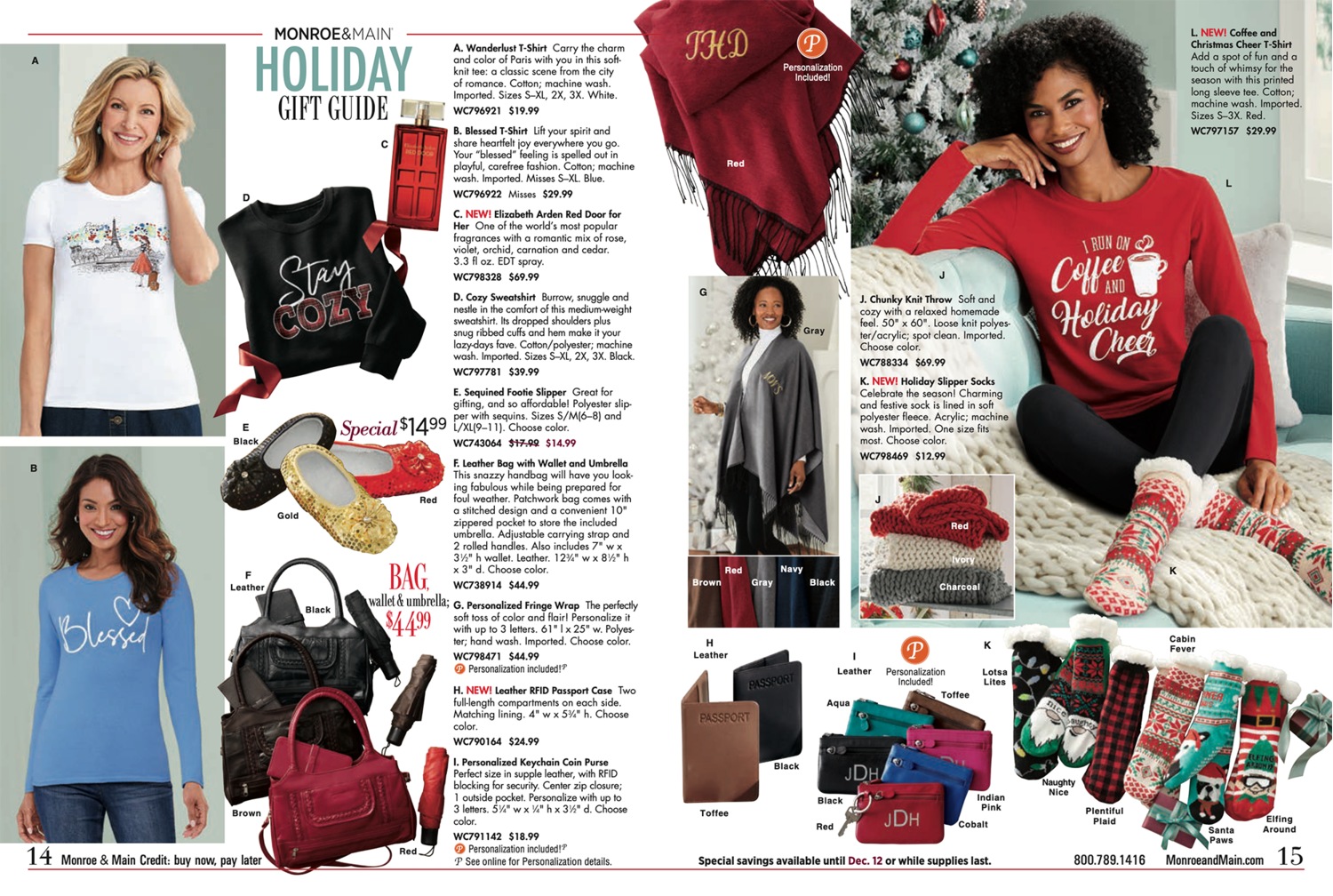 Holiday 2022 Monroe & Main