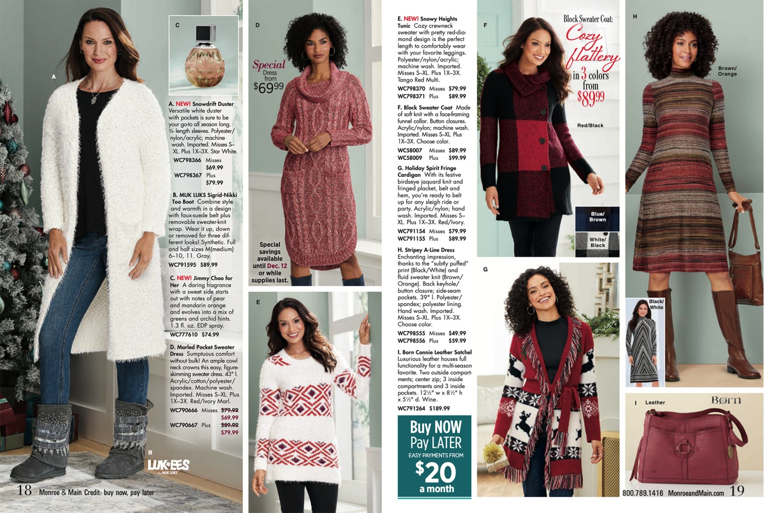 Holiday 2022 Monroe & Main